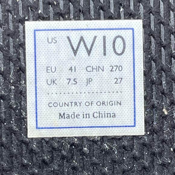 Rothy's Slip On Shoes Womens Size 10 Beige Ecru Knit Blue Trim Casual Sneakers - Picture 8 of 8